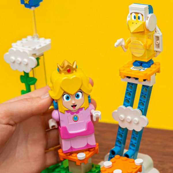 lego super mario princess peach figure