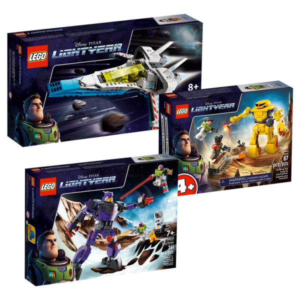 new lego disney pixar lightyear sets 2022