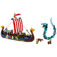 31132 lego creator viking ship midgard serpent 2