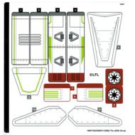 75342 lego starwars republic fighter tank sticker sheet