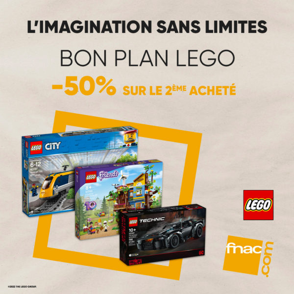 fnac promo lego avril 2022