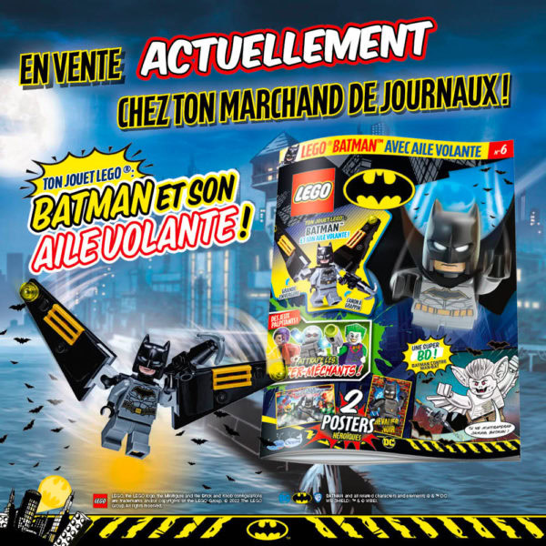 lego batman magazine avril 2022 minifigure