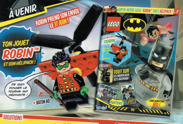 lego batman magazine juin 2022 robin