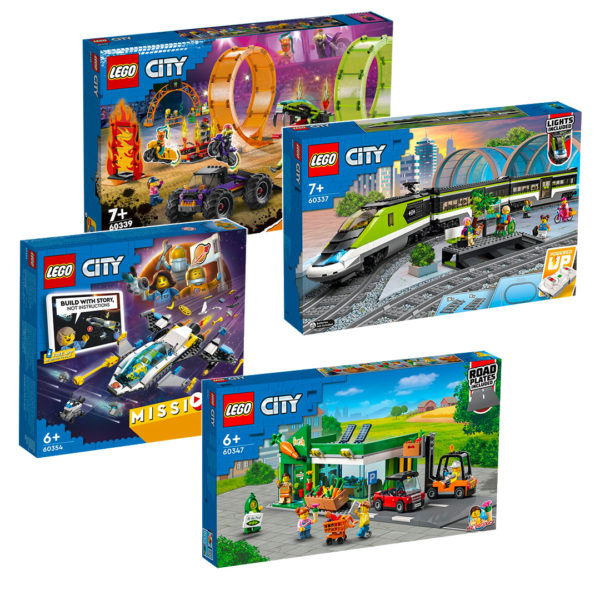 new lego city passenger train supermarket juin 2022