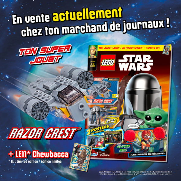 lego starwars magazine juin 2022 razor crest