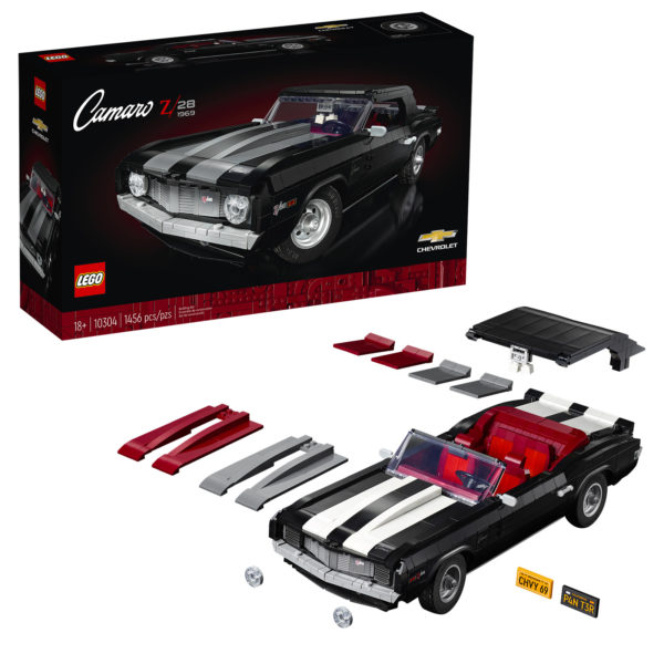 10304 lego icons chevrolet camaro z28 1