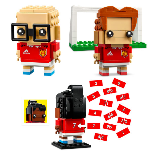 40541 lego brickheadz manchester united go brick me 3