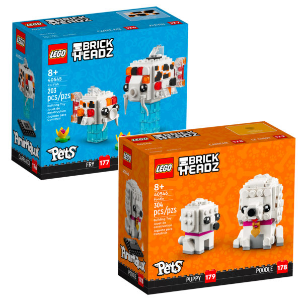 40545 40546 lego brickheadz pets 2022