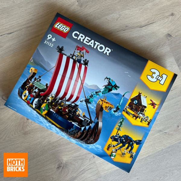 lego creator 3132 viking ship midgard serpent concours hothbricks