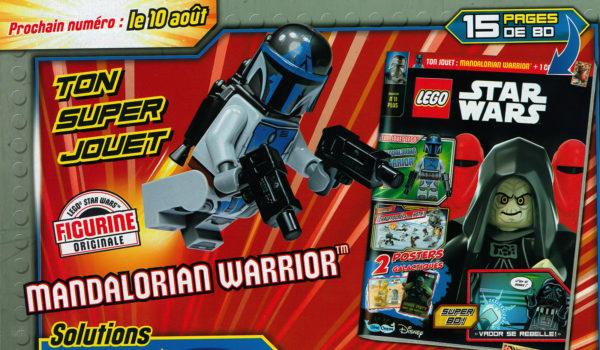 lego starwars magazine aout 2022 mandalorian warrior