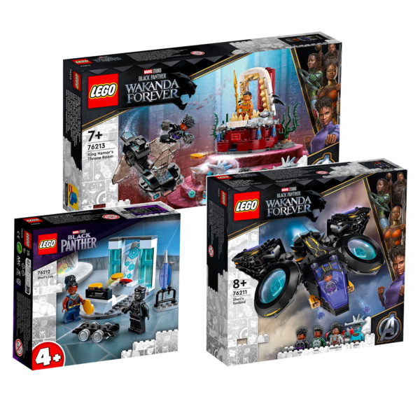 new lego marvel black panther wakanda forever 2022