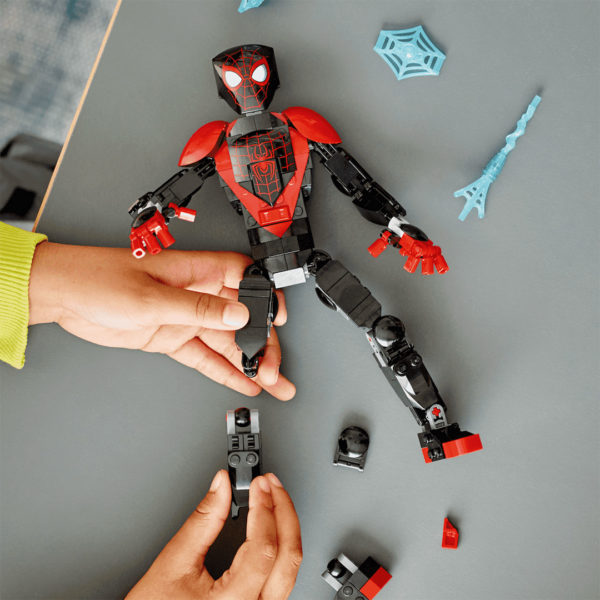 lego marvel miles morales buildable figure 2022 1