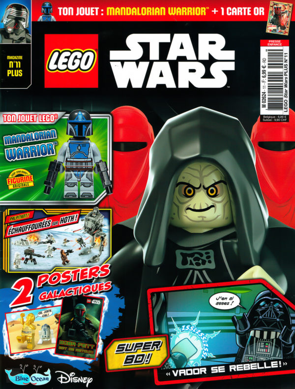 lego star wars magazine aout 2022 mandalorian warrior