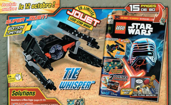 lego starwars magazine octobre 2022 whisper tie