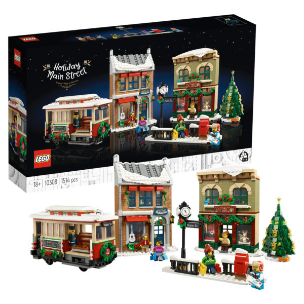 lego winter village 2022 10308 holiday main street 1