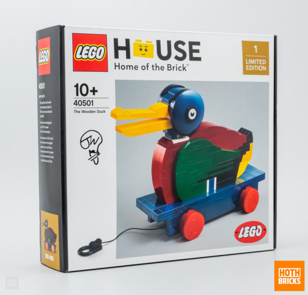 40501 lego wooden duck billund exclusive 1