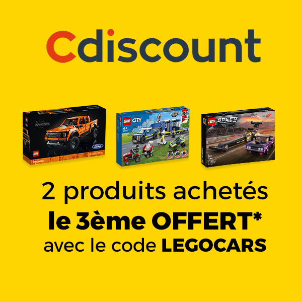 cdiscount offre lego octobre 2022