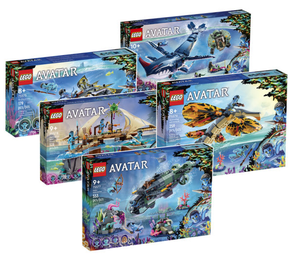 lego avatar way water new sets 2022