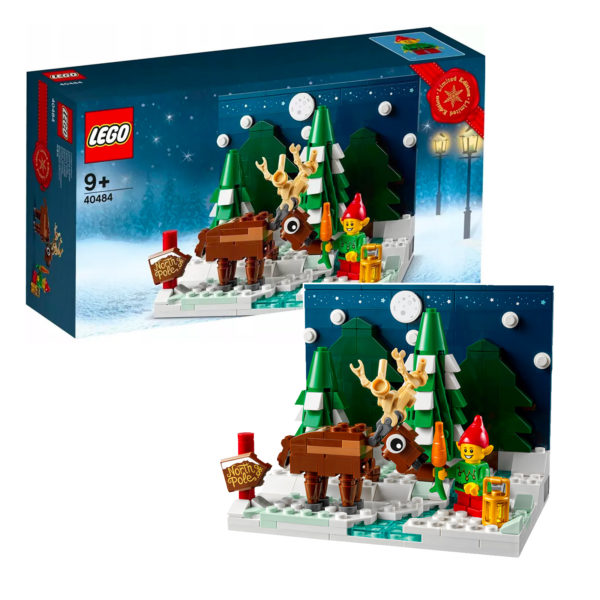 lego gwp 40484 santa front yard