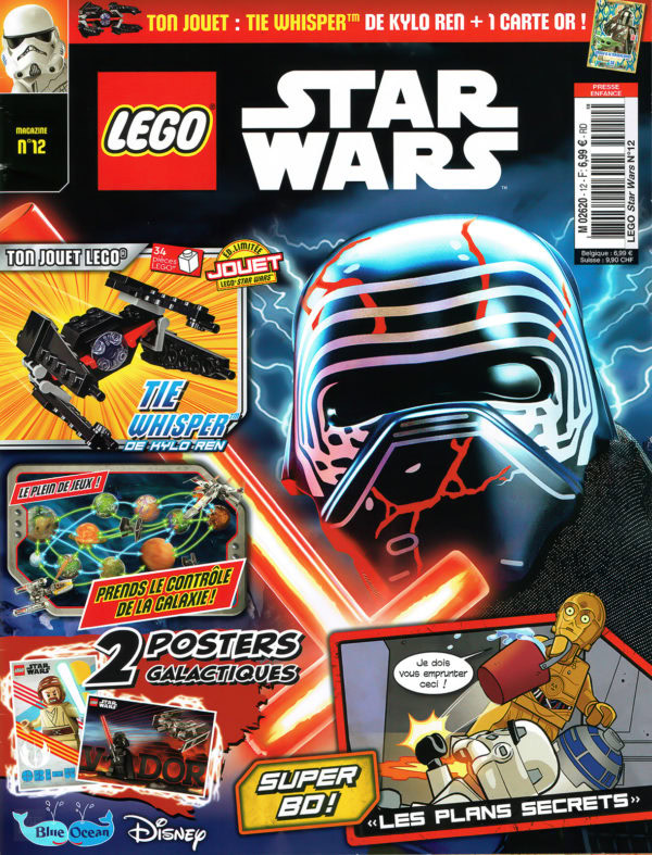 lego starwars magazine octobre 2022 tie whisper kylo ren