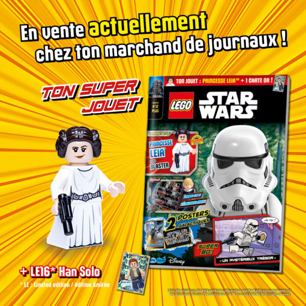 lego starwars magazine novembre 2022 leia