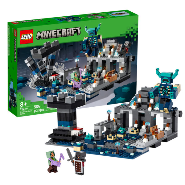 21246 lego minecraft deep dark battle