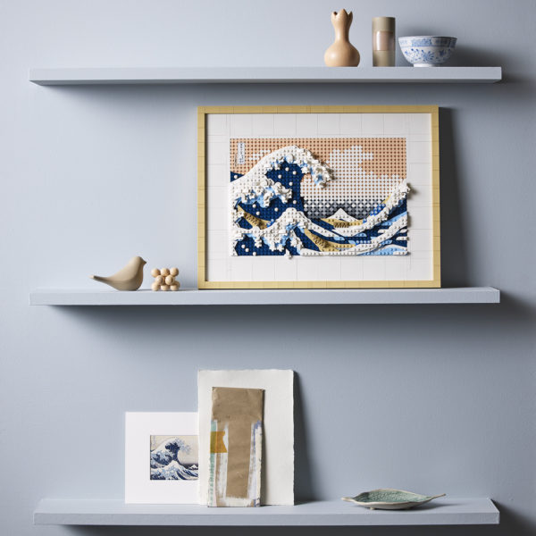 31208 lego art hokusai great wave 3