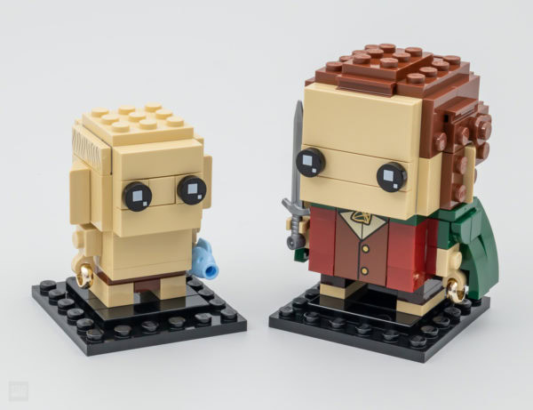 40630 lego lord rings frodo gollum brickheadz 3 1