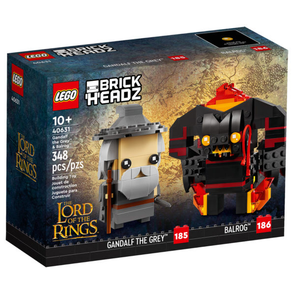 40631 lego lord rings brickheadz gandalf balrog