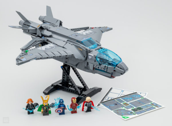 76248 lego marvel avengers quinjet 1