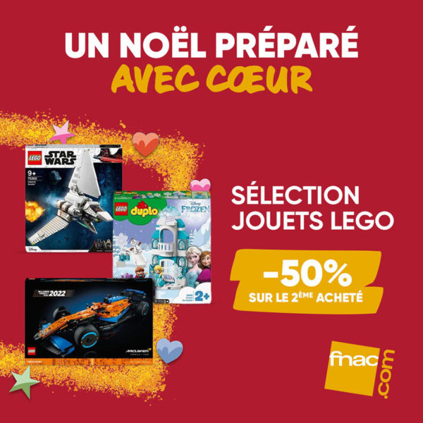 fnac offer lego decembre 2022