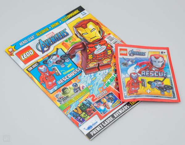 lego marvel avengers magazine decembre 2022 rescue