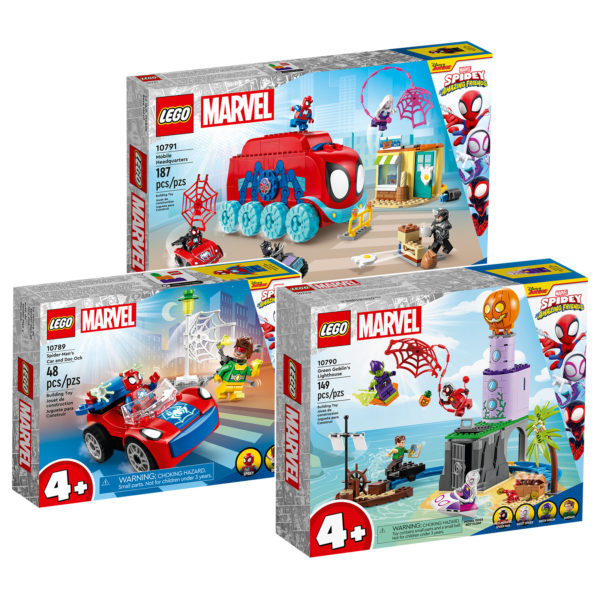 new lego marvel spidey amazing friends sets 2023