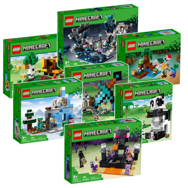 new lego minecraft sets 2023