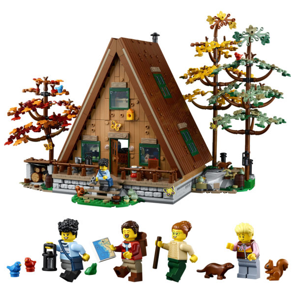 21338 lego ideas a frame cabin 3