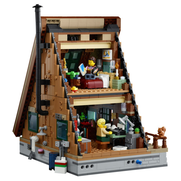 21338 lego ideas a frame cabin 6