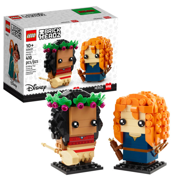 40621 lego disney brickheadz moana merida