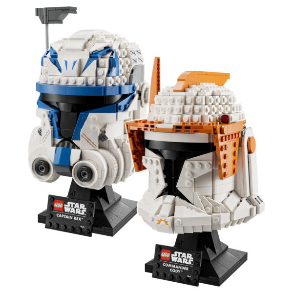 75349 75350 lego starwars captain rex helmet clone commander cody 1