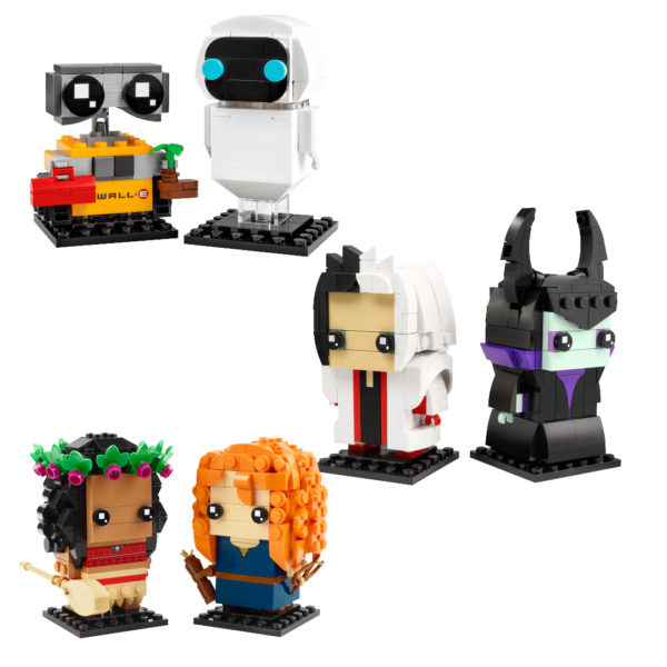 new lego disney brickheadz 2023