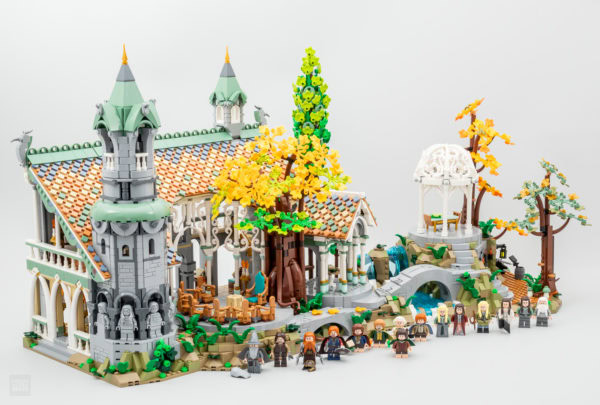 10316 lego icons lord rings rivendell 1