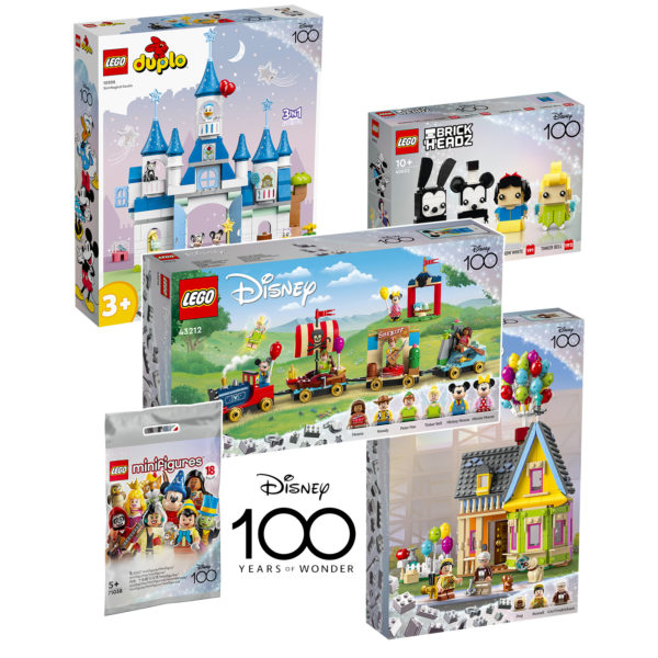 lego disney .100 celebration sets 2023