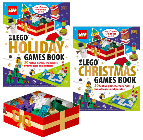 lego holiday christmas book 2023