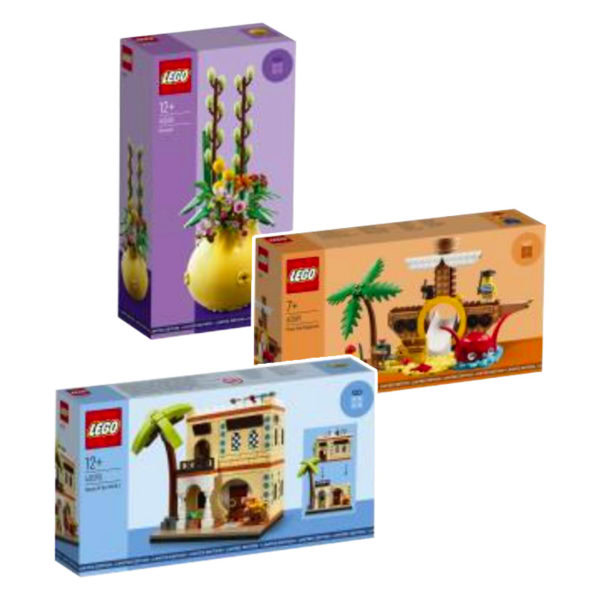 lego avril 2023 gwp 40588 40589 40590