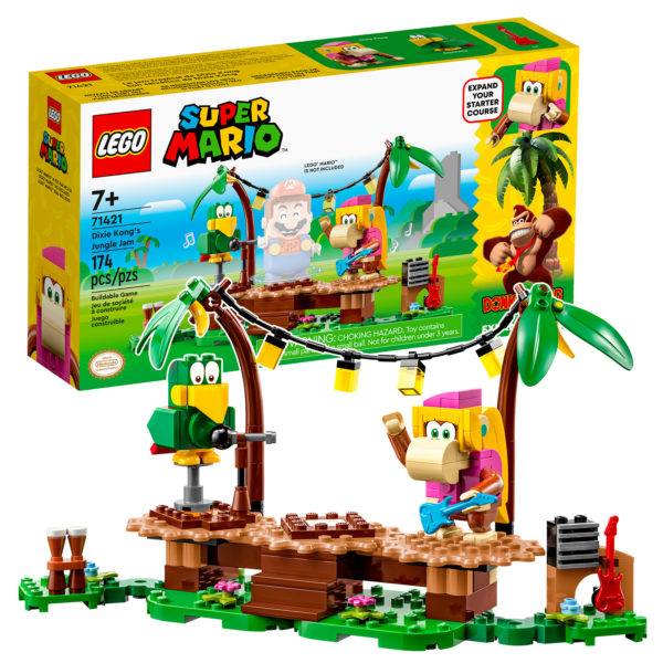 71421 lego super mario dixie kong jungle jam