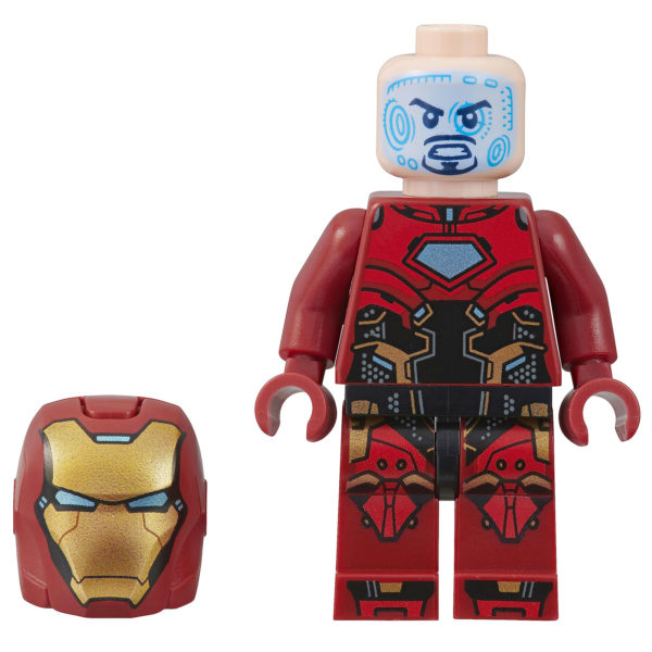 lego marvel character encyclopedia iron man exclusive minifigure