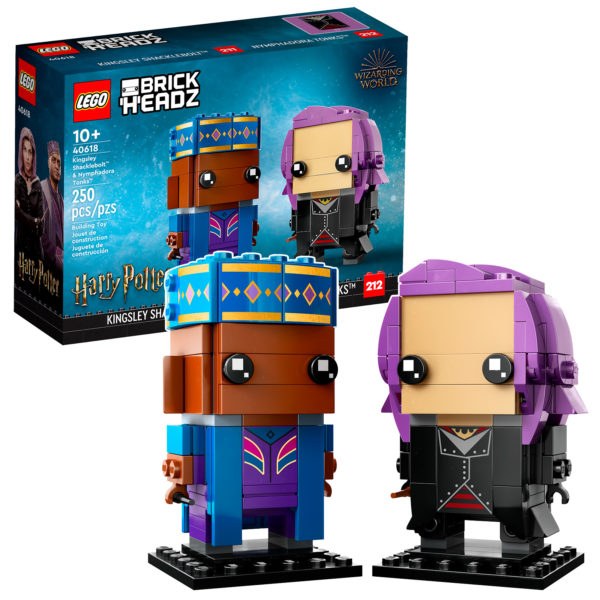 40618 lego harry potter brickheadz kingsley shacklebot nymphadora tonks