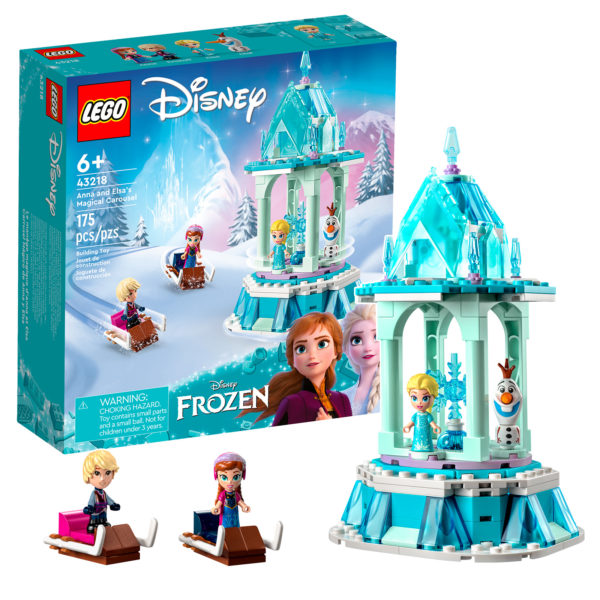 43218 lego disnes frozen anna elsa magical carousel