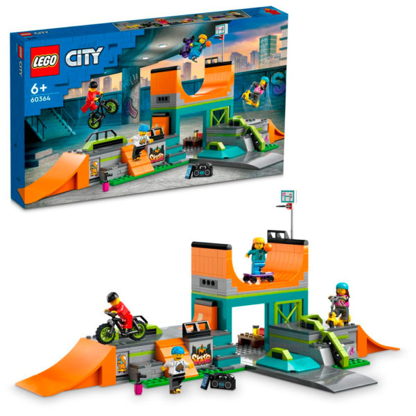 60364 lego city skate park