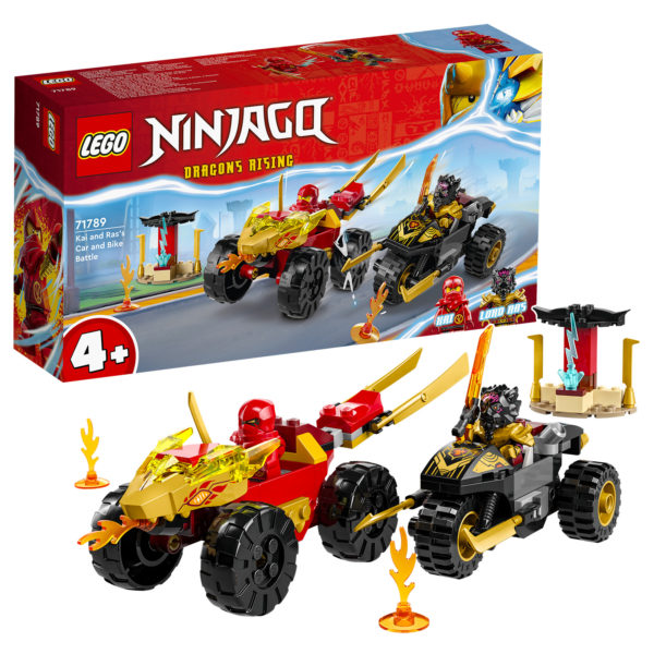 71789 lego ninjago kai ras car bike battle