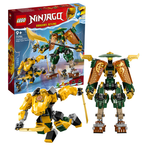 71794 lego ninjago lloyd arin ninja team mechs